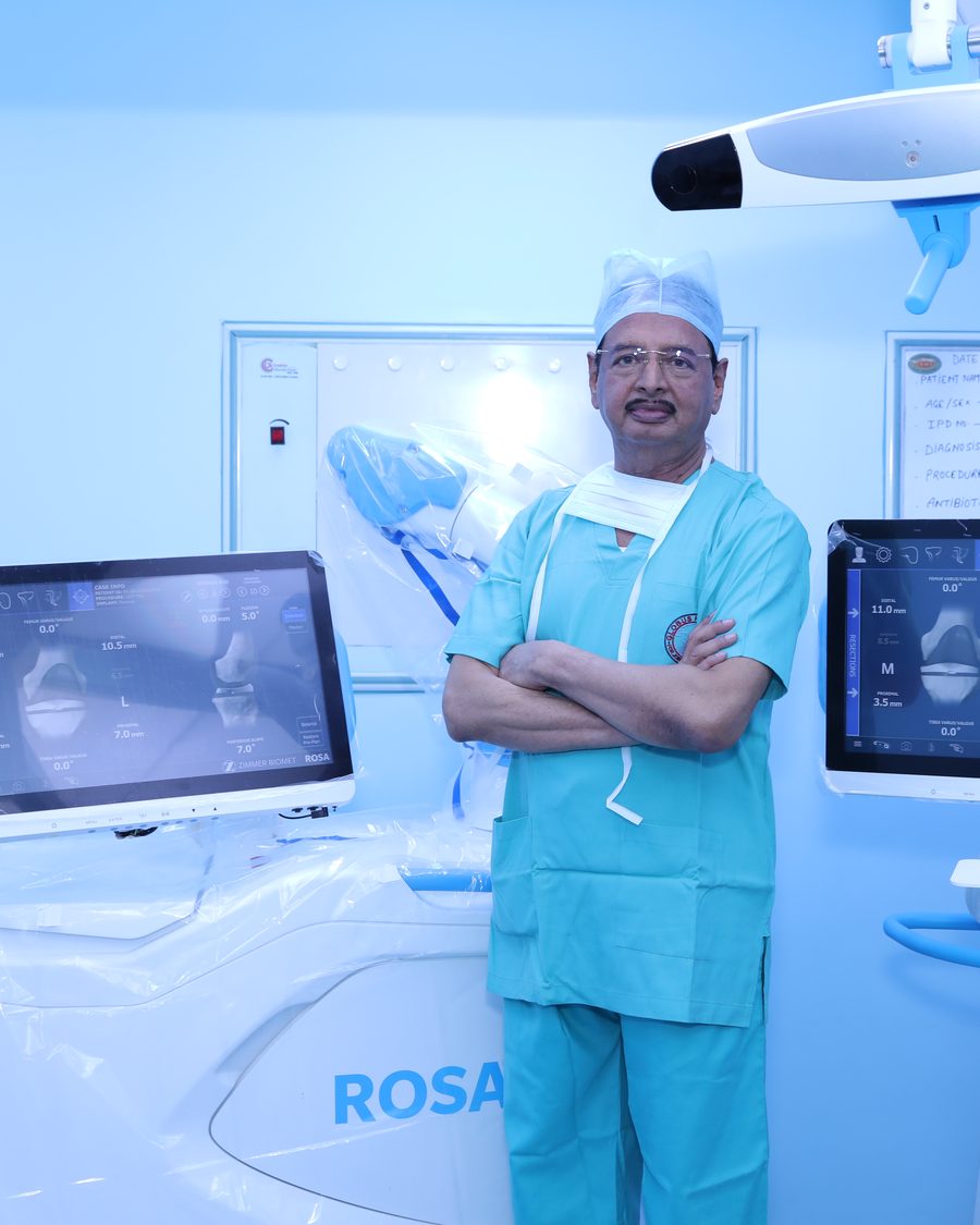 Dr. R. K. Singh, Chairman & Chief Orthopaedic Surgeon