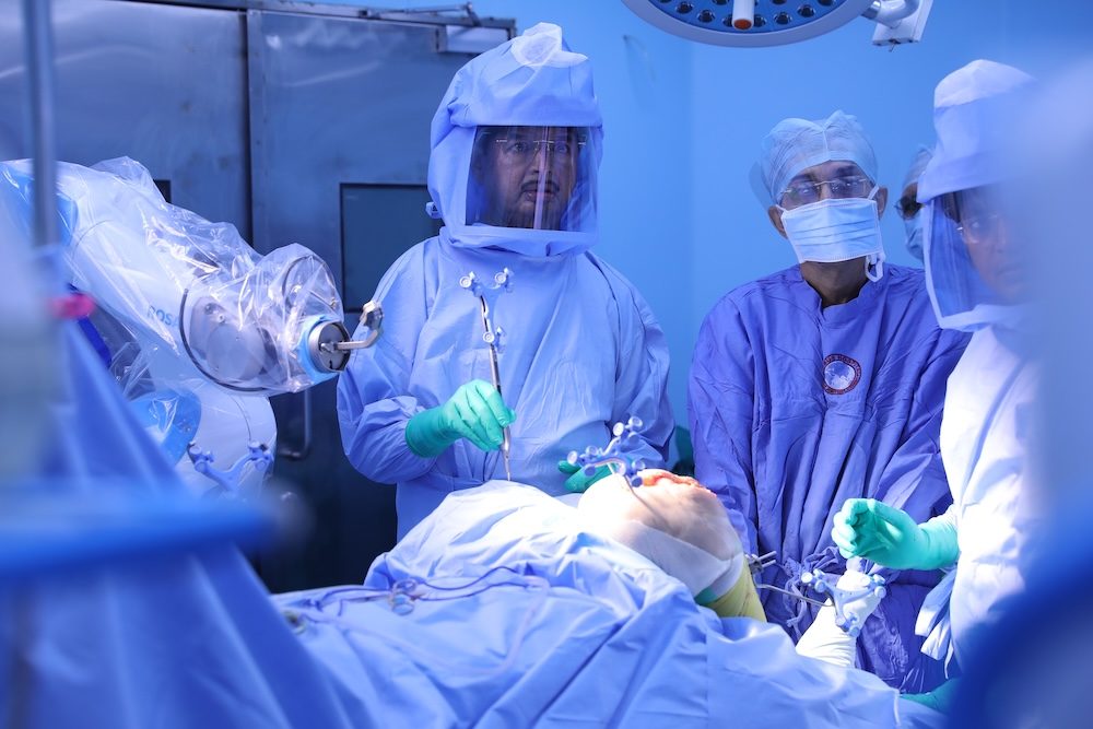 Modular operation theatre at Globus Hospital Kanpur