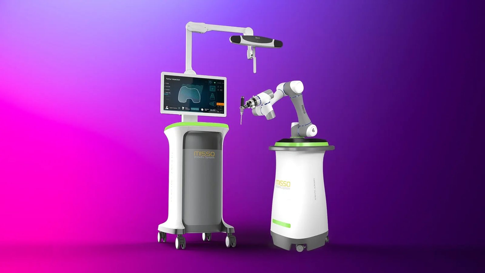 MISSO Robotic System by Meril for robotic knee replacement at Globus Hospital Kanpur