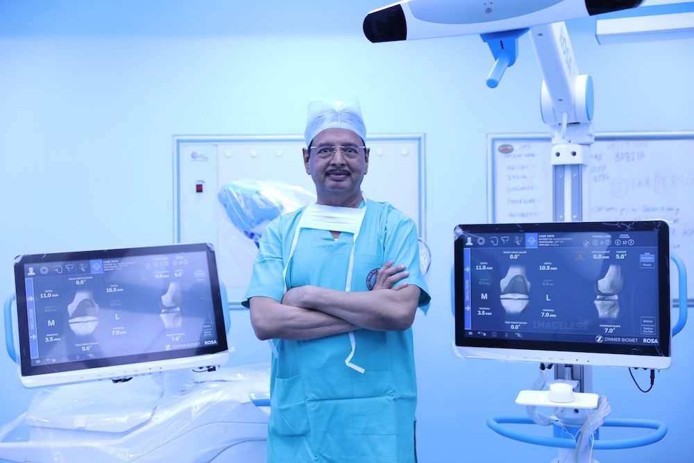 Robotic joint replacement at Globus Hospital
